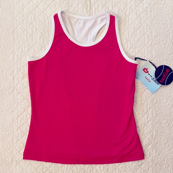 {NWT} Bolle | Racerback Tennis Athletic Top - Picture 2 of 8